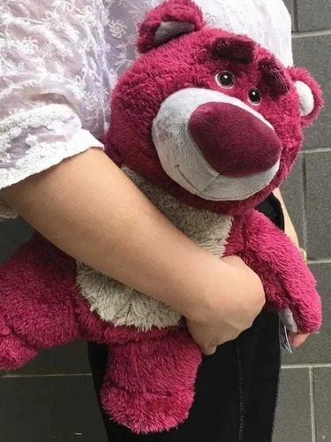 Peluche Oso Toy Story3 Lotso Collection Pixar 45cm Aprox Y+ (Usado)