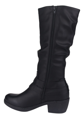 Bota Chalada Mujer Fula-11 Negro Casual