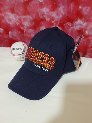 Gorra Original Leones Del Caracas Autografiada Por Omar Vizq