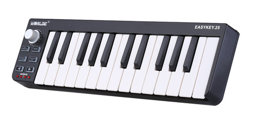 Worlde Easykey.25 - Teclado Portátil (25 Teclas, Usb, Midi)