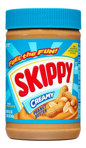 Crema De Cacahuate Skippy Creamy 7gr De Proteina 462gr