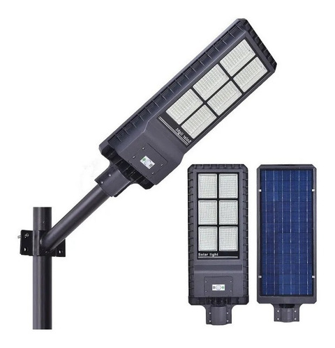 Lámpara Led Solar 180w Luminaria Suburbana Alumbrado Publico
