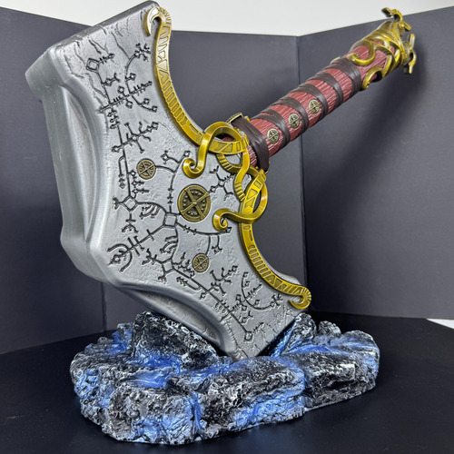 Martelo Thor God Of War Ragnarok Tamanho Real