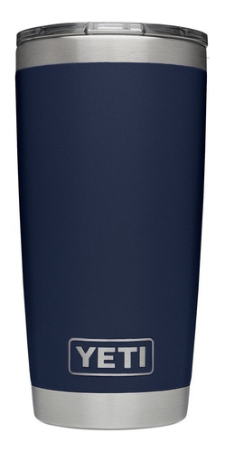 Termo Yeti Rambler 20 Oz Tumbler - 100% Original Azul Marino