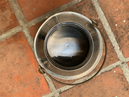 Antiguo Bote De Leche Acero Sin Tapa 5 L Bote Lechero Sin Tapa (Usado)