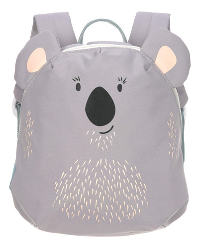 Mochila Infantil Personaje Animales 3,5lt Impermeable Lassig Color Koala