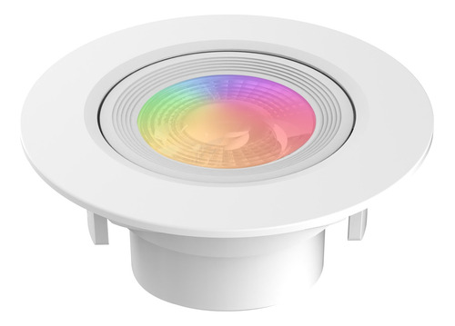  Spot Led Redondo 5w Rgb Smart Wifi Jwcom Alexa, Google Home