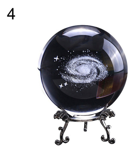 Regalo De Esfera De Cristal Grabado Artificial Milky Way