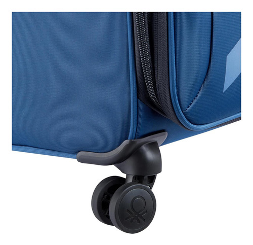United Colors Of Benetton Color Block Softside Luggage Con