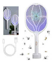 Comprar Raqueta Eléctrica Mata Moscas Zancudos Insectos Con Uv Y Usb