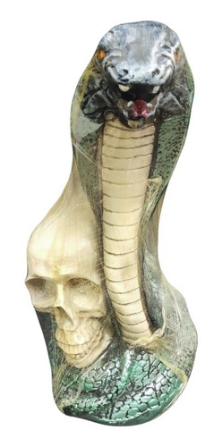 Figura En Yeso De Cobra 50 Cm Alto