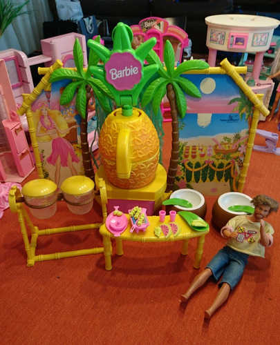 barbie hawaiian ice party