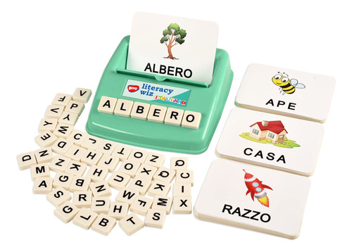Bohs Italian Literacy Wiz Fun Game - Ver Y Ocultar Ortograf.