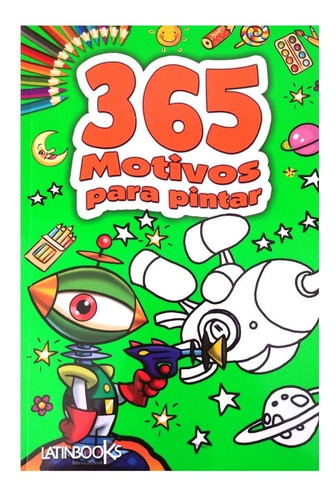 Imagen 3 de 5 de Libro Para Pintar 365 Motivos Para Colorear - Latinbooks