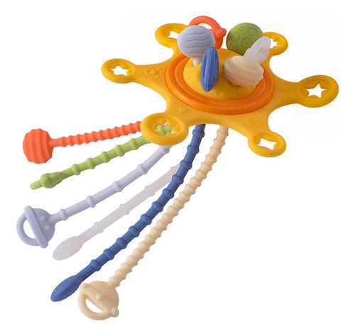 Juguete Sensorial Para Bebés Con Cuerdas De Dibujos Animados
