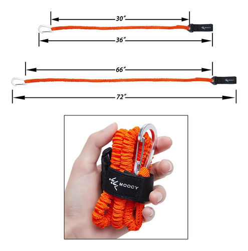 Kayak Paddle Leash Cordón De Seguridad Cordón De Choque