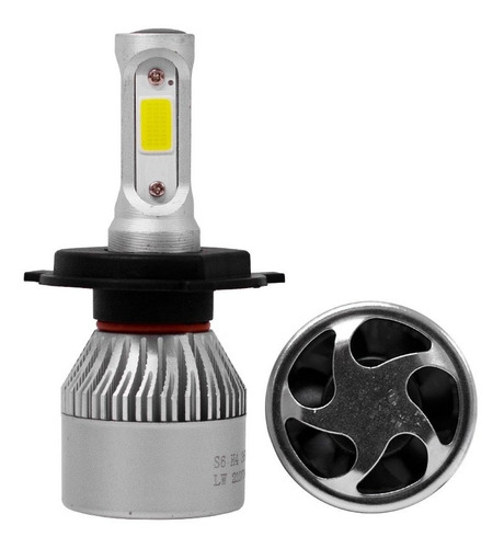 Imagen 4 de 10 de Kit Cree Led H7 H4 H11 H1 H3 Hb4 9006 H16 S6 Plus + Led T10