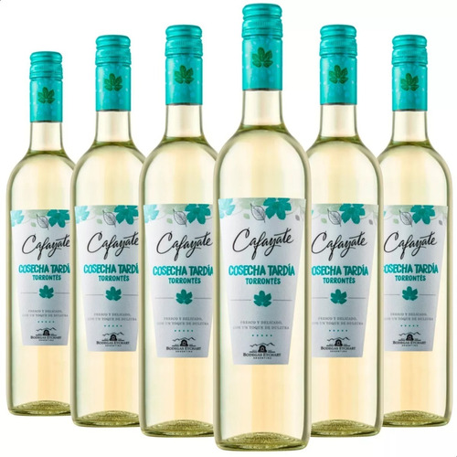 Vino Cafayate Torrontes Cocecha Tardia 750 Ml Blanco Dulce