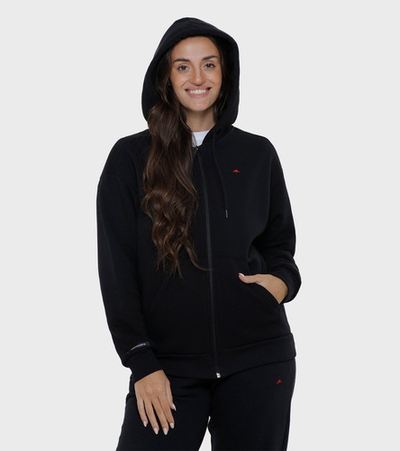 Campera De Frisa Con Capucha Montagne Kala