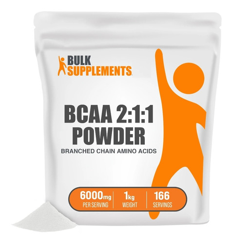 Bulk Supplements | Aminoácidos Cadena B | 1kg | 166 Servic