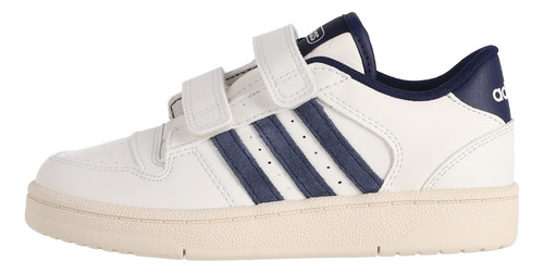 Zapatilla adidas Break Start Niño Blancas/azul Marino
