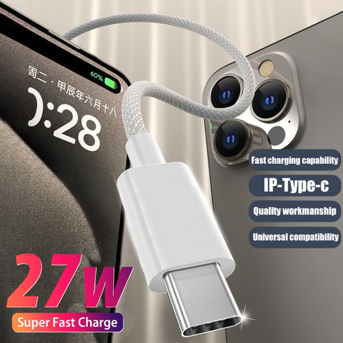 Cable De Carga Rápida De 2 M Y 10 Piezas De Cables De Datos