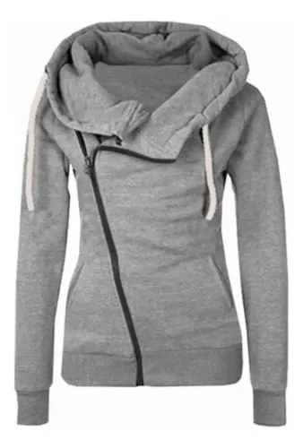 Sudadera cierre diagonal deals