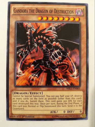 Gandora The Dragon Of Destruction - Common        Mil1