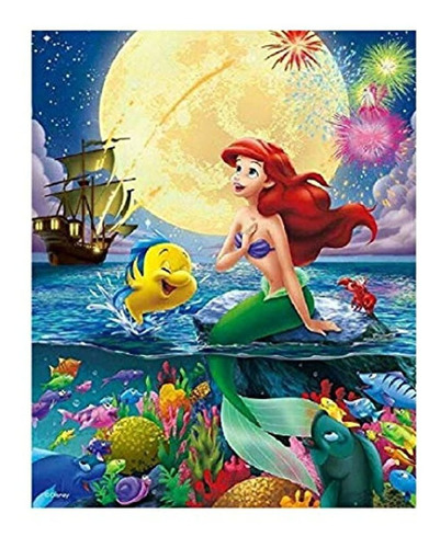 Kit De Pintura De Ariel De Princesas Disney De 16.0 X 20.0