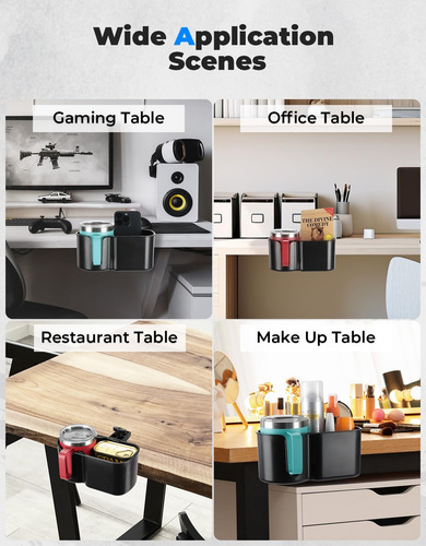 Soporte Para Tazas De Escritorio Organizador De Mesa Color