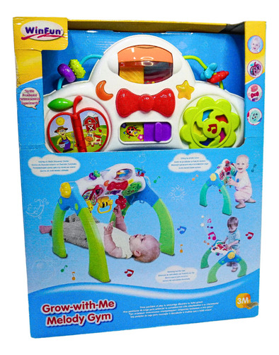 Andador Músical Crece Conmigo Melody Gym Winfun - 0802nl