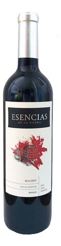 Vino Orgánico Malbec Esencias De Mi Tierra 3 X 750 Cc