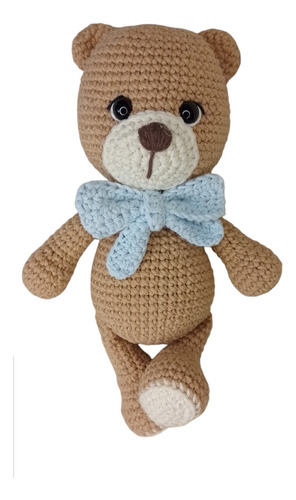 Oso Muñeco De Apego Amigurumi Bebe Peluche Tejido
