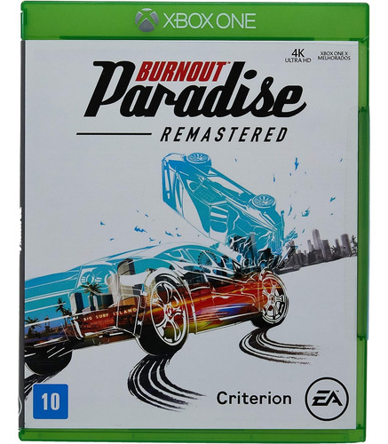 Xbox One Burnout Paradise Remastered Novo Lacrado