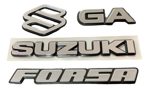 Kit De Emblemas Suzuki Forsa 