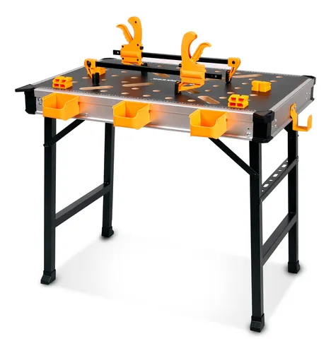 Banco De Trabajo Portátil 1000 Lbs, Mesa Plegable Resistente