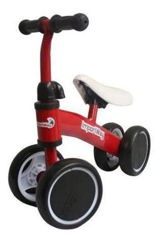 Triciclo Balance Andador Sem Pedal Equilíbrio Vermelho