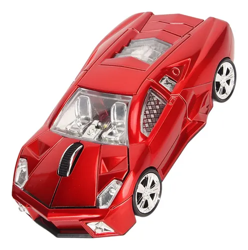 Ashata Mouse Inalámbrico Para Computadora Con Forma De Auto