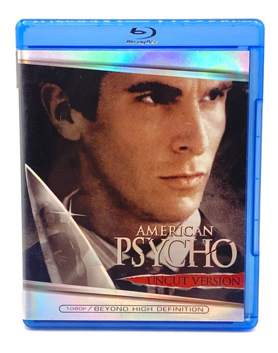 Blu-ray American Psycho ( Psicópata Americano) C. Bale