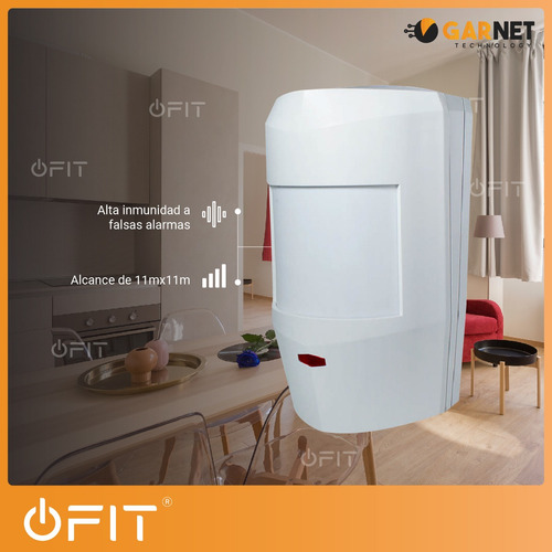 Imagen 5 de 10 de Detector Inalambrico Alonso Dgw-500-pet Inmunidad 18kg