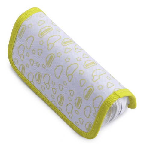 Imagem 4 de 4 de Kit Higiene 5 Pçs C/ Necessaire Amarelo Pimpolho 87443