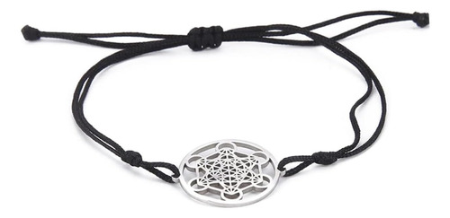 Pulsera De Cubo De Metatrones Para Mujeres Y Hombres Geometr