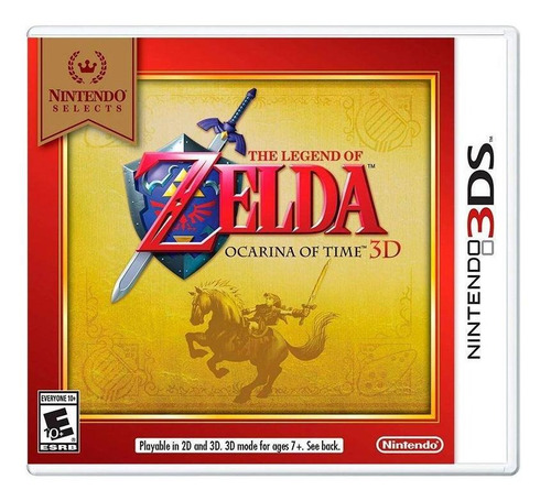 The Legend Of Zelda Ocarina Of Time 3d 3ds Mídia Física Novo