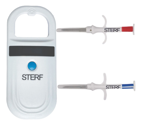 Combo 315.12 - Kit Com 315un Microchip 2.12*12mm + Leitor