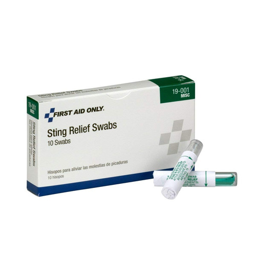 Pac-kit De Primeros Auxilios Sólo 19-001 Sting Relief Swab (