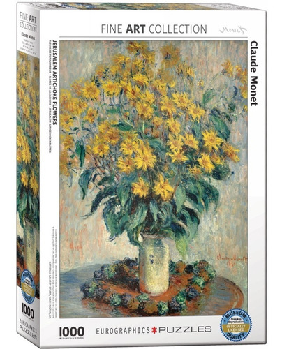 Puzzle 1000 Piezas Monet Jerusalem Artichoke- Eurographics  