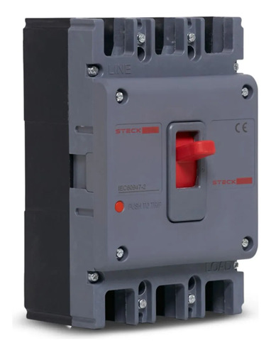 Disjuntor Caixa Moldada Asgard Tripolar 100a S100 690v Steck