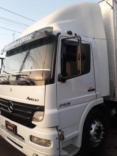 Imagem 18 de 18 de Mb Atego 2428 2009 Com Bau Mecânica Revisada