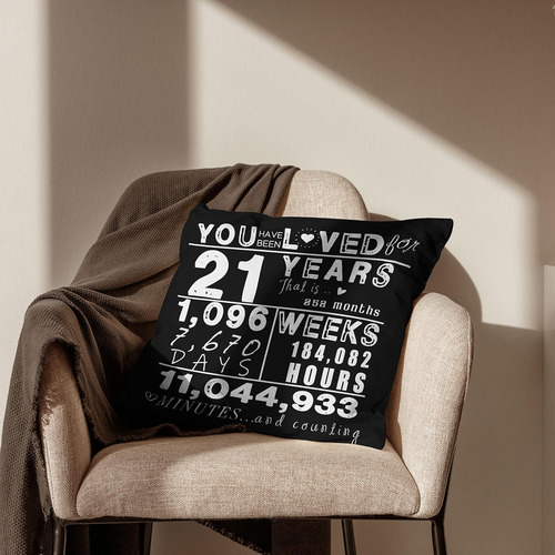 Decoraciones De Cumpleaños Número 21 Para Regalos De Cumplea