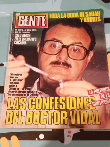 Revista Gente Maradona Alfonsin Calvo 31 7 1986 N1097